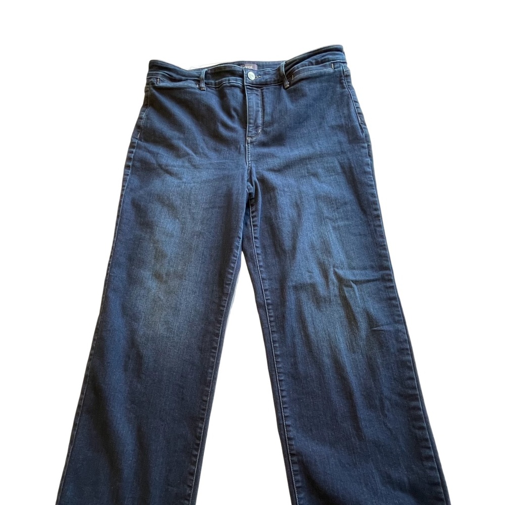 NYDJ TERESA WIDE LEG  TROUSER JEANS SIZE 14